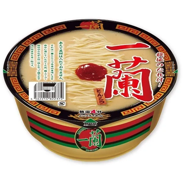 [해외] 이치란라멘 톤코츠라멘 컵 138g 일본컵라면 일본라면 일본인스턴트