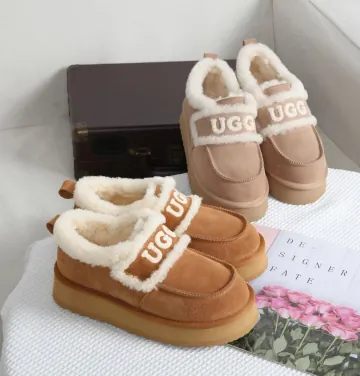 [호주정품/무료배송] 호주어그 DK2025FW 여성 플랫폼 양털로퍼 겨울어그슬리퍼 (굽높이 - 4cm)