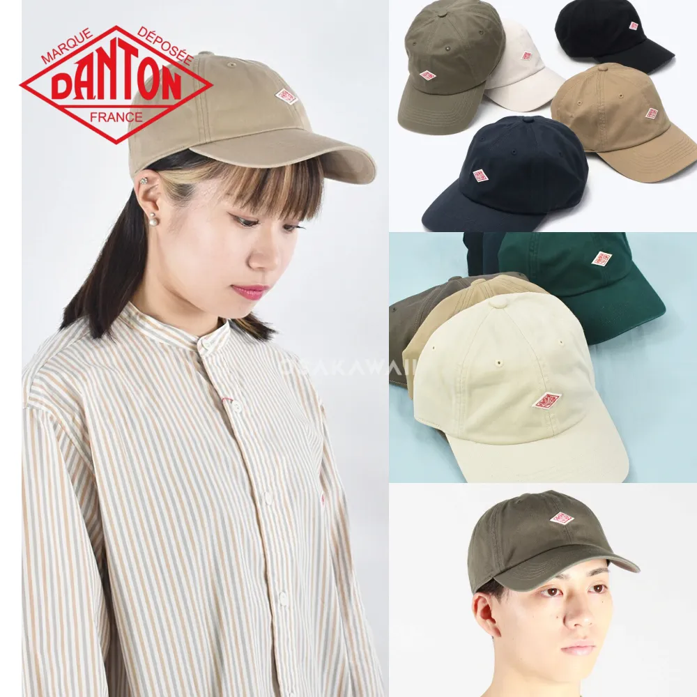 단톤 모자 캡모자 야구모자 코튼 트윌 6 패널 남녀공용 5컬러 DT-H0227TKC