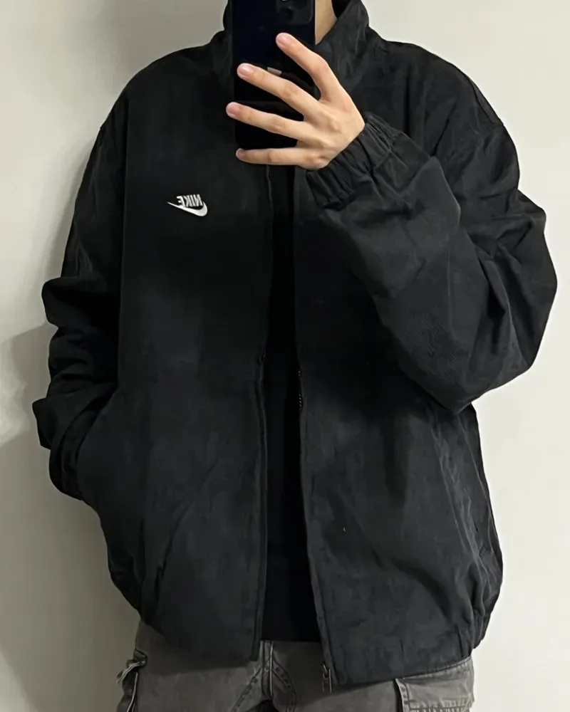 나이키 스포츠웨어 클럽 코듀로이 골덴 해링턴 자켓 남성용 FZ0632-010