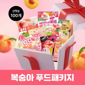 [100세트 한정] 일본 간식 복숭아 푸드 패키지 8종 / 무료배송 특가