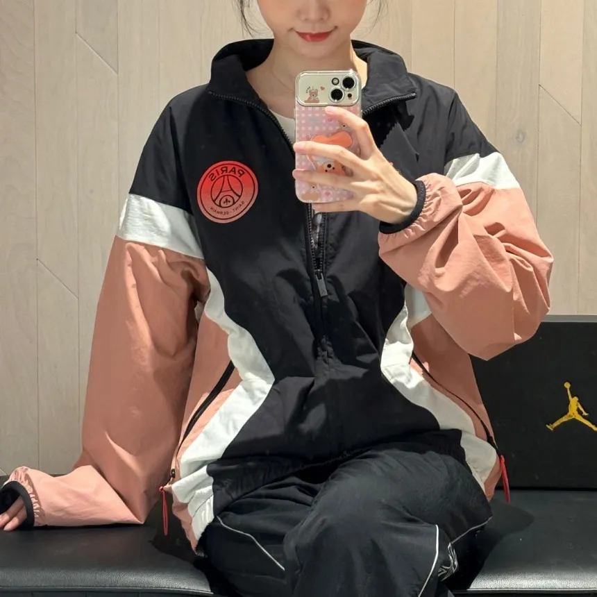 나이키 조던 파리생제르망 PSG 바람막이 자켓 남성용 FV7741-685