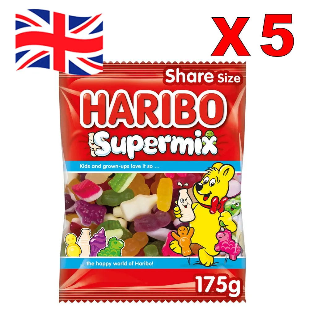 하리보 [해외] 175g 5개 하리보 슈퍼믹스 Haribo Supermix 175g