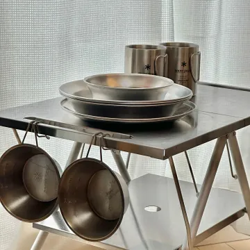 스노우피크 스마테 스텐 마이 테이블 LV-039 접이식 캠핑 관부가세 포함