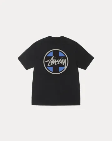 스투시 남녀공용 신상 반팔 티셔츠 CROSS DOT TEE PIGMENT DYED 캐나다공식홈