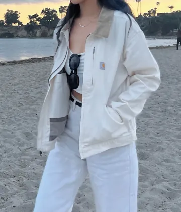 단독세일 재입고 칼하트 여성 루즈핏 캔버스 디트로이트 워크 자켓