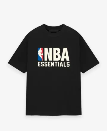 에센셜 x NBA 반팔 티셔츠 블랙
