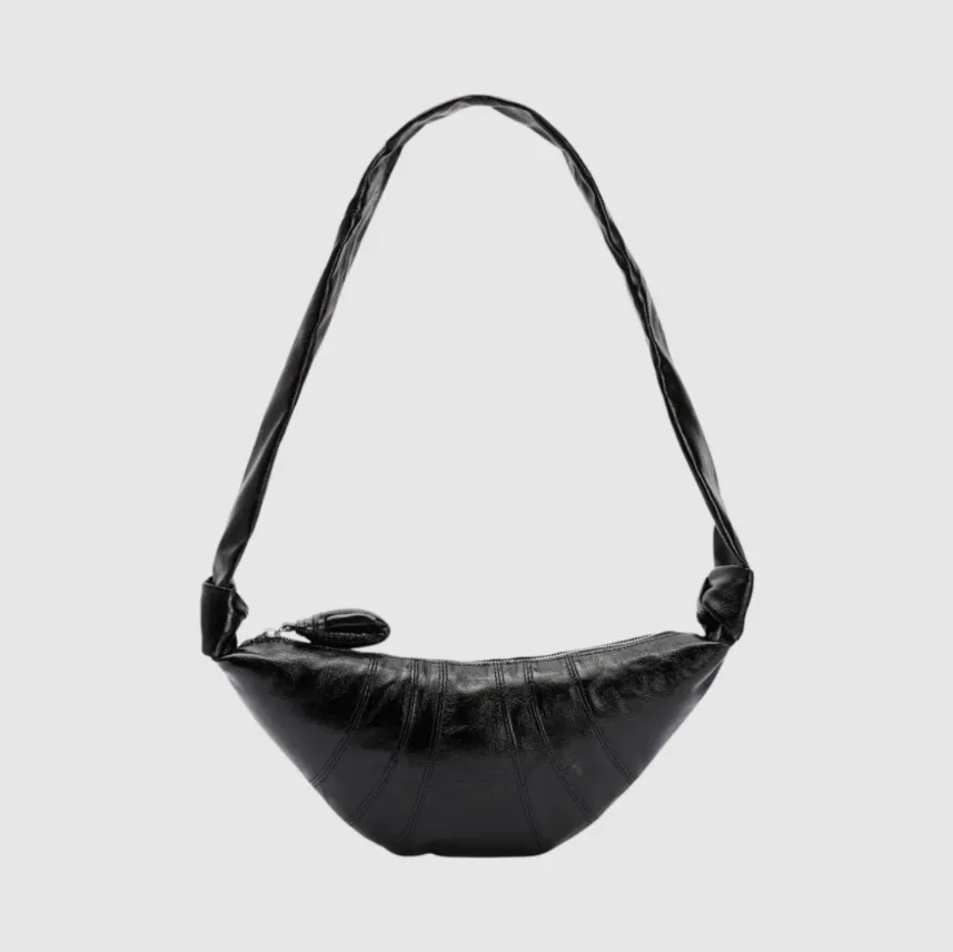 르메르 스몰 크로와상 백 코티드코튼 Black BG0003-LF1329-BK999