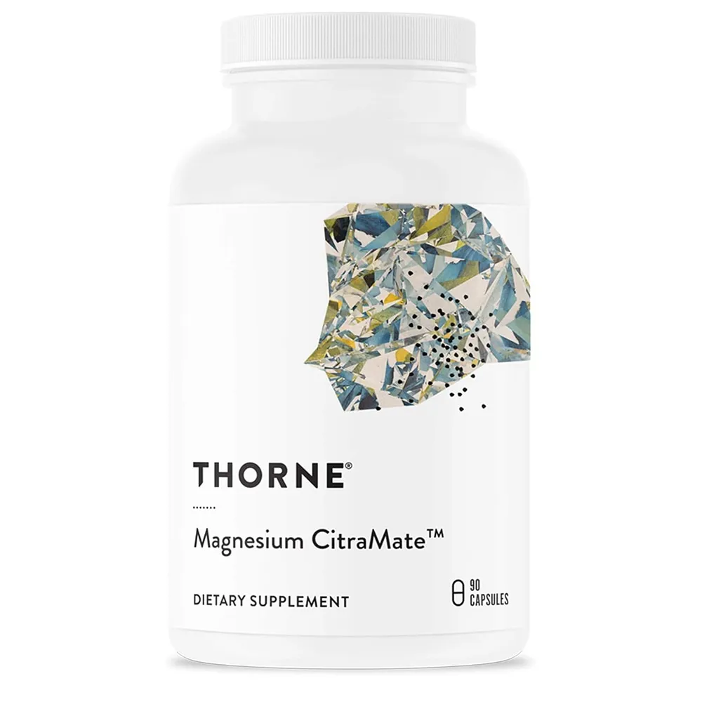[해외] 쏜리서치 마그네슘 시트라메이트 90정 1팩 THORNE Magnesium CitraMate - Magnesium Supplement