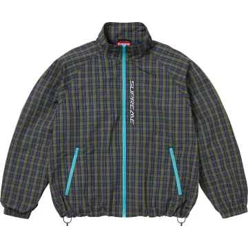 [25FW/10월드랍][관세 포함/무료배송] SUPREME 슈프림 자켓 PLAID TRACK JACKET / 2컬러