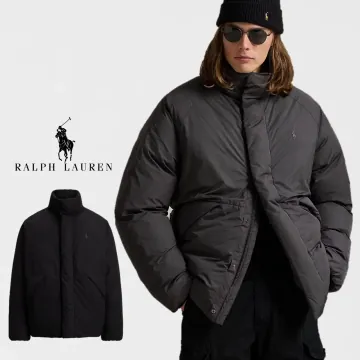 폴로 랄프로렌 모트넥 다운 아우터 잠바 블랙 자켓 Polo Ralph Lauren Mockneck Down Jacket