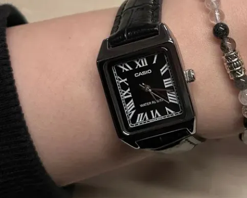 CASIO Classic Wristwatch All Black LTP-V007L -1B [