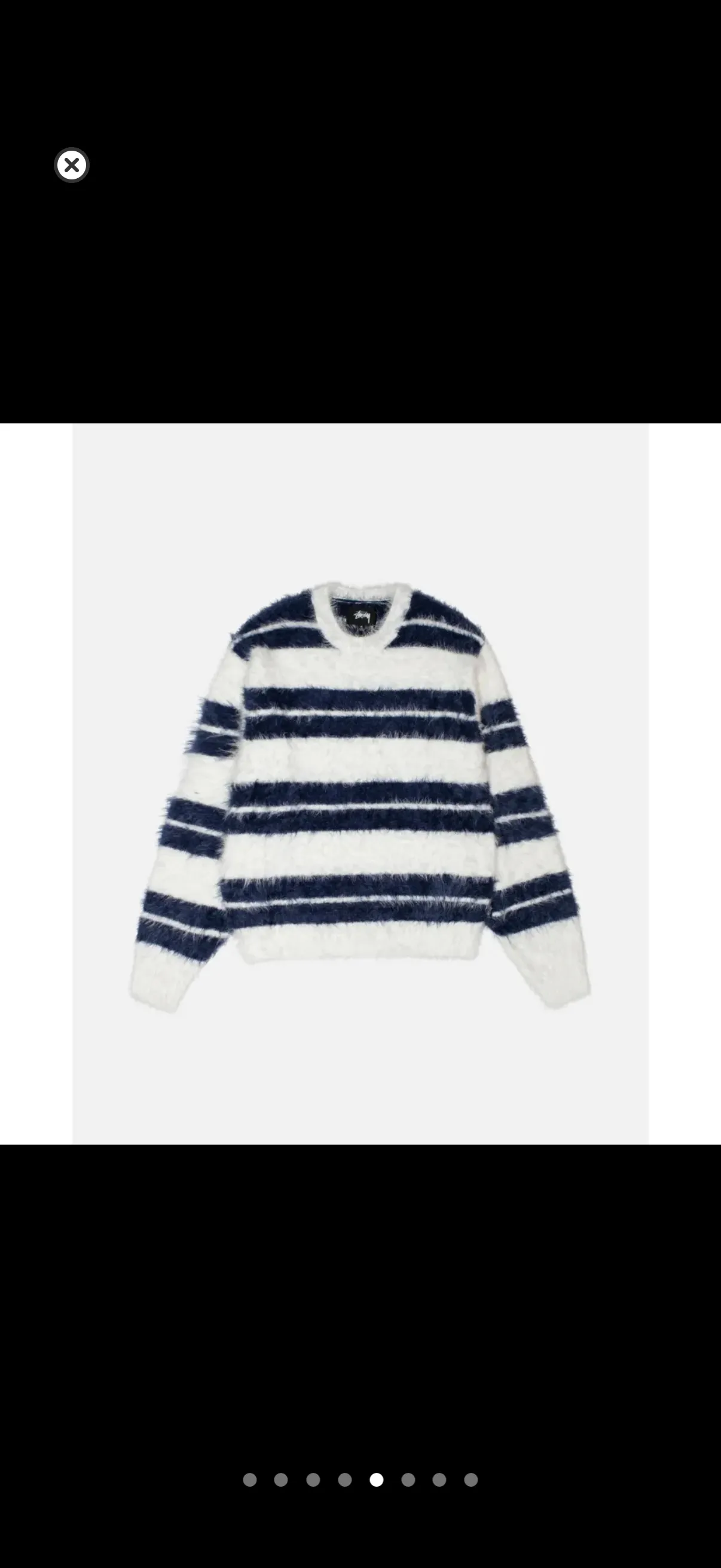 스투시 헤어리 니트