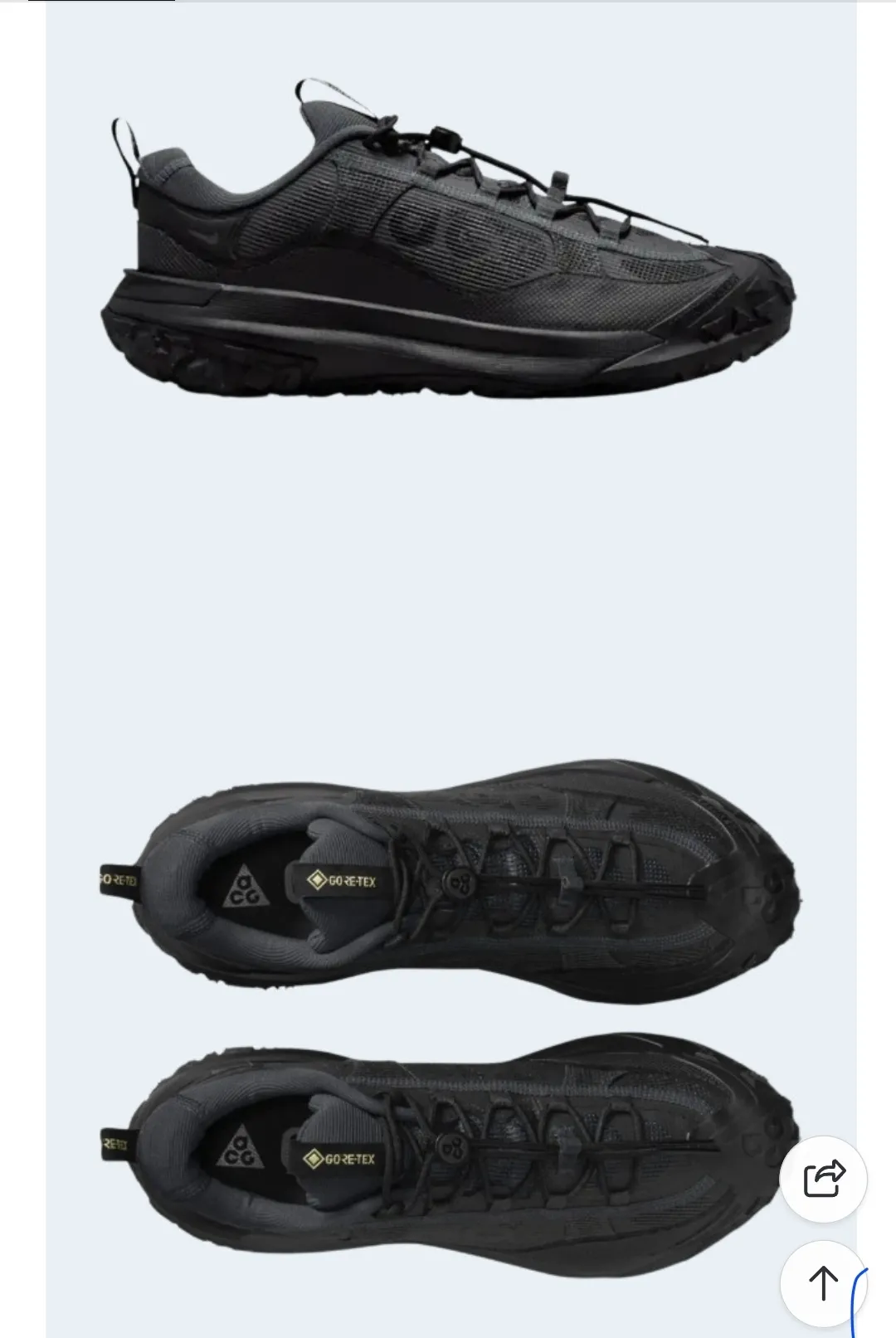 나이키 acg 마운틴플라이 2 로우 고어텍스 