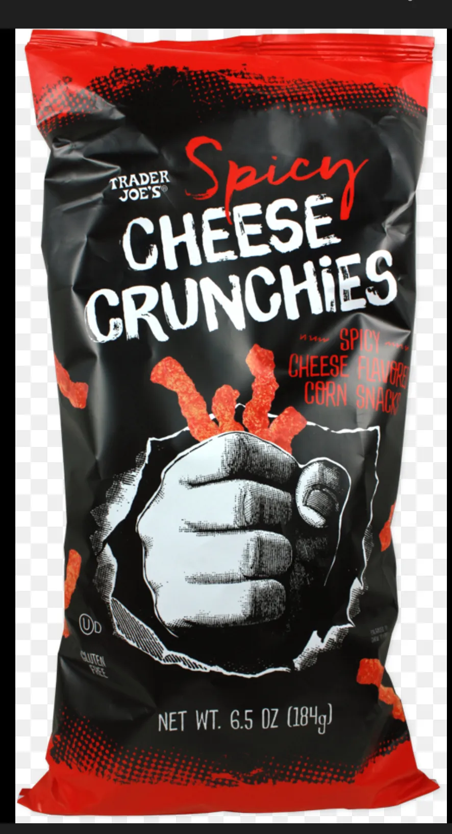 trader joes spicy cheese crunchies