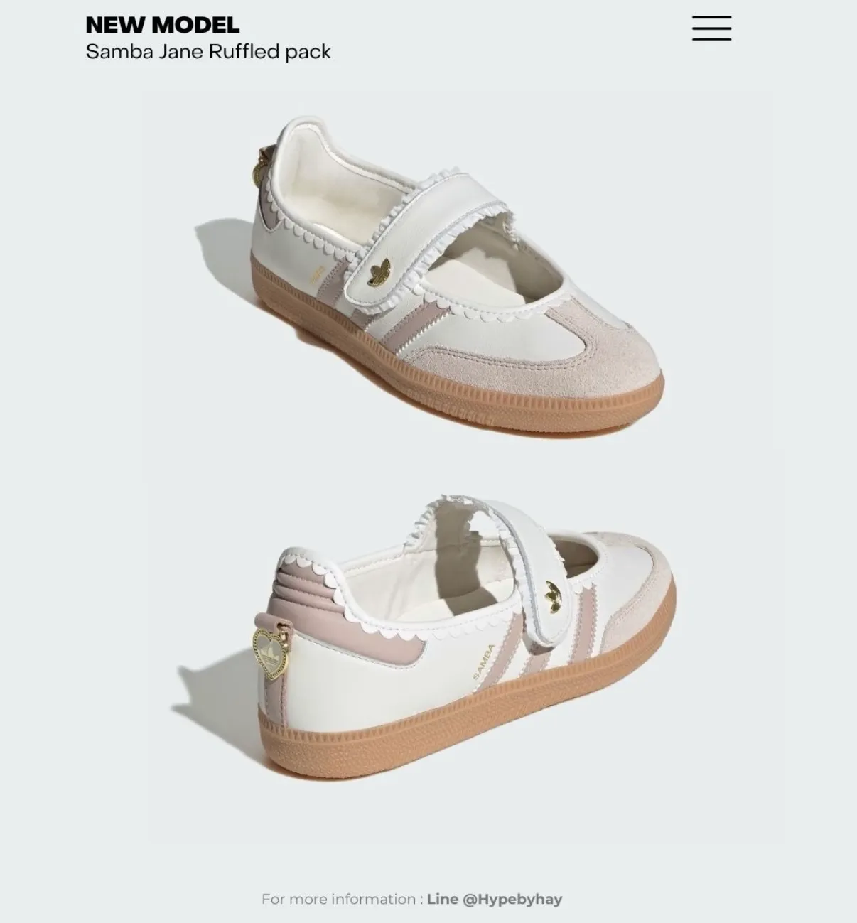 Samba Jane Ruffled pack