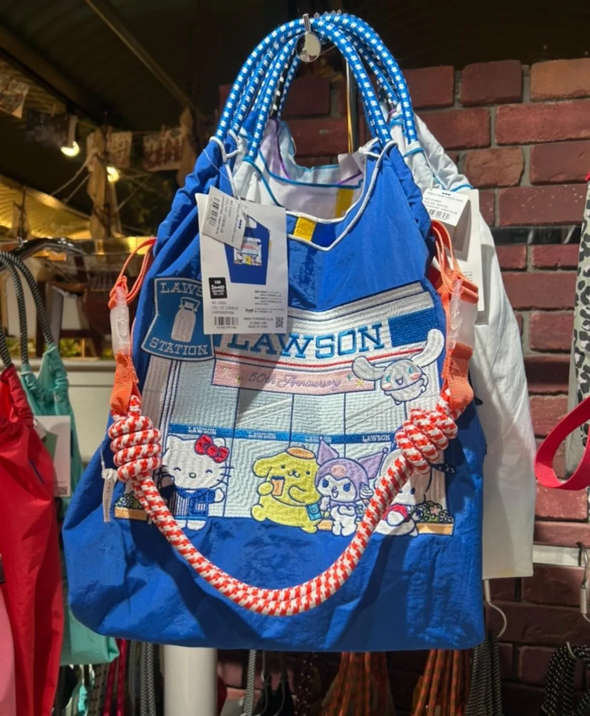 일본 로손 산리오 에코백, 가방