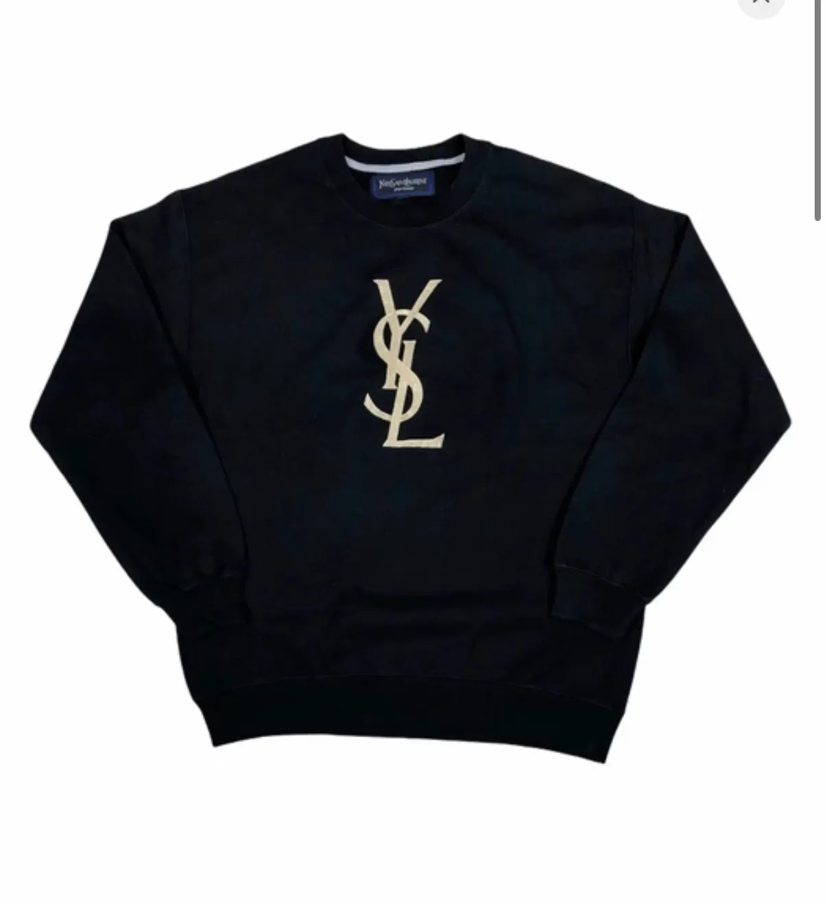 입생로랑 빈티지 로고 맨투맨