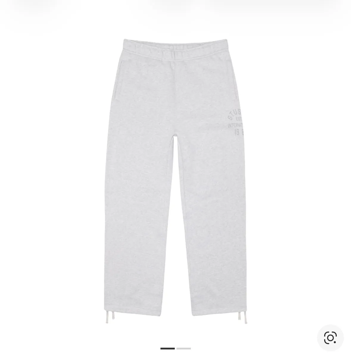 스투시 이스테블리시드 플리스 팬츠 애쉬 헤더