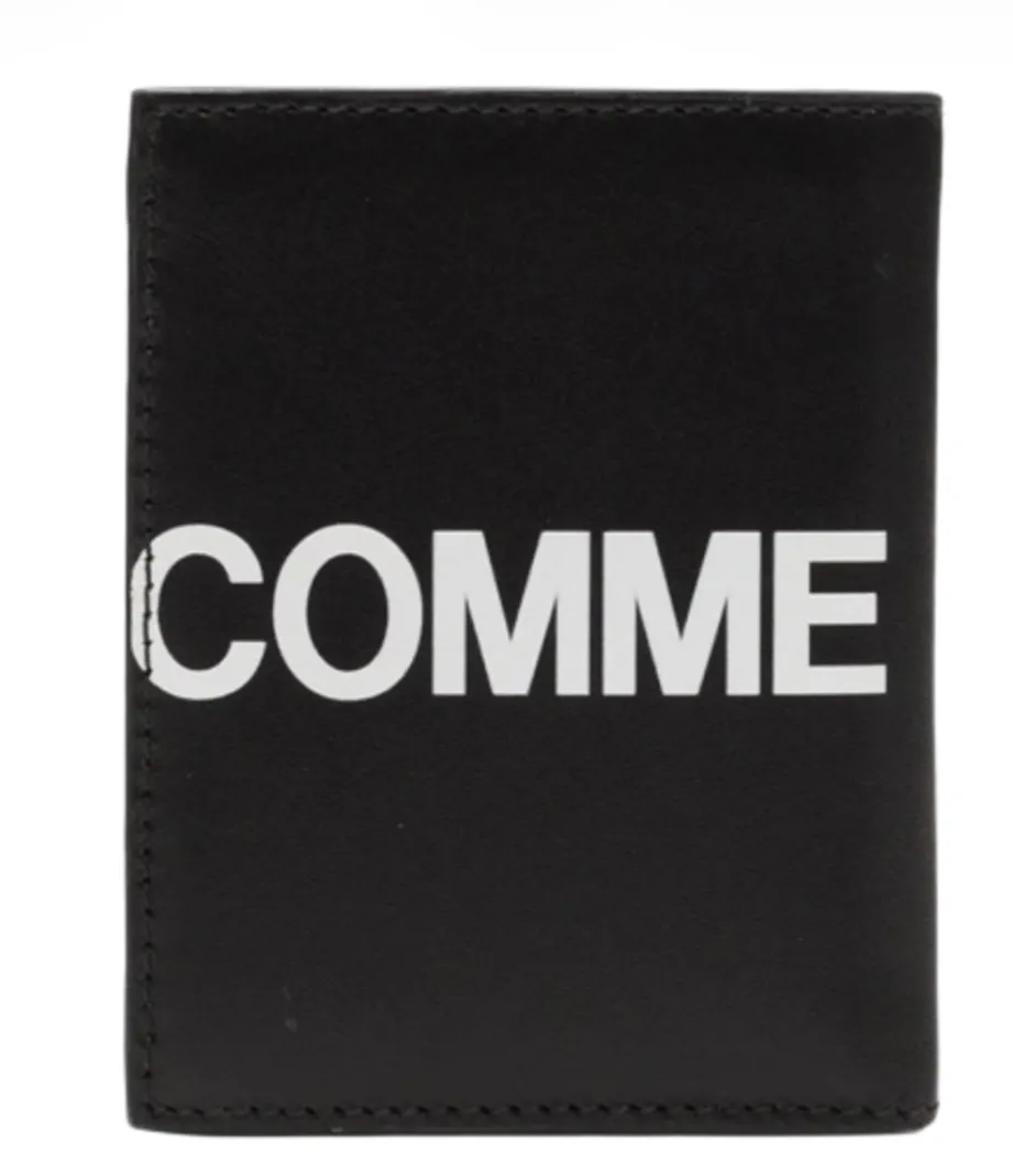 꼼데가르송 SA0641HL 휴즈 로고 반지갑 블랙