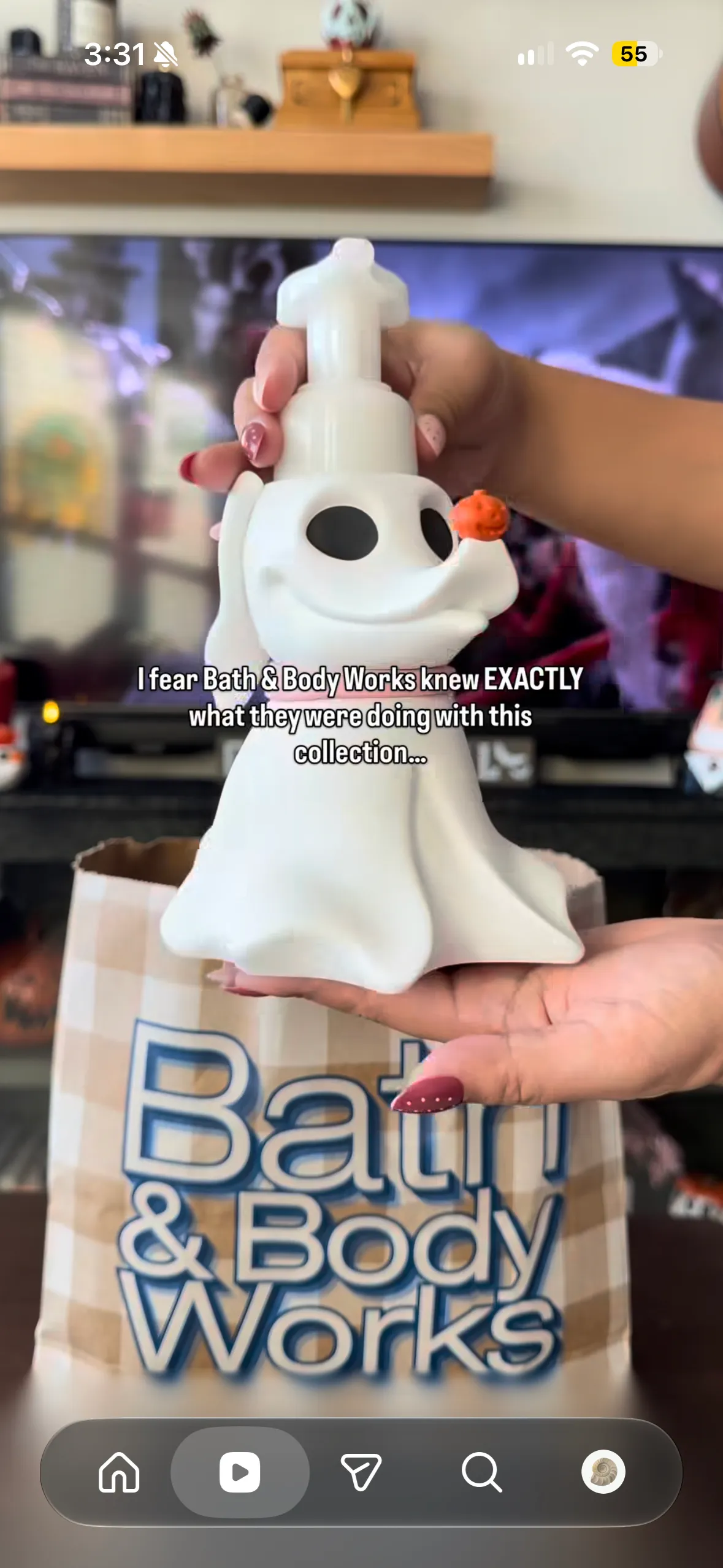 Bath and body works 크리스마스의 악몽