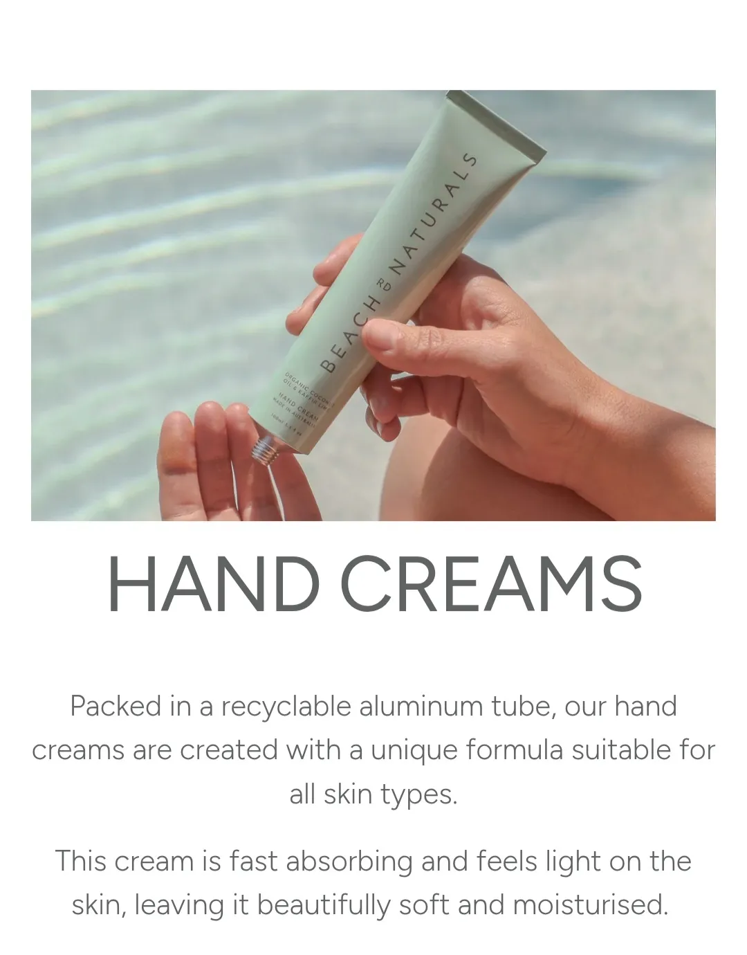 beach road naturals coconut lime hand cream 