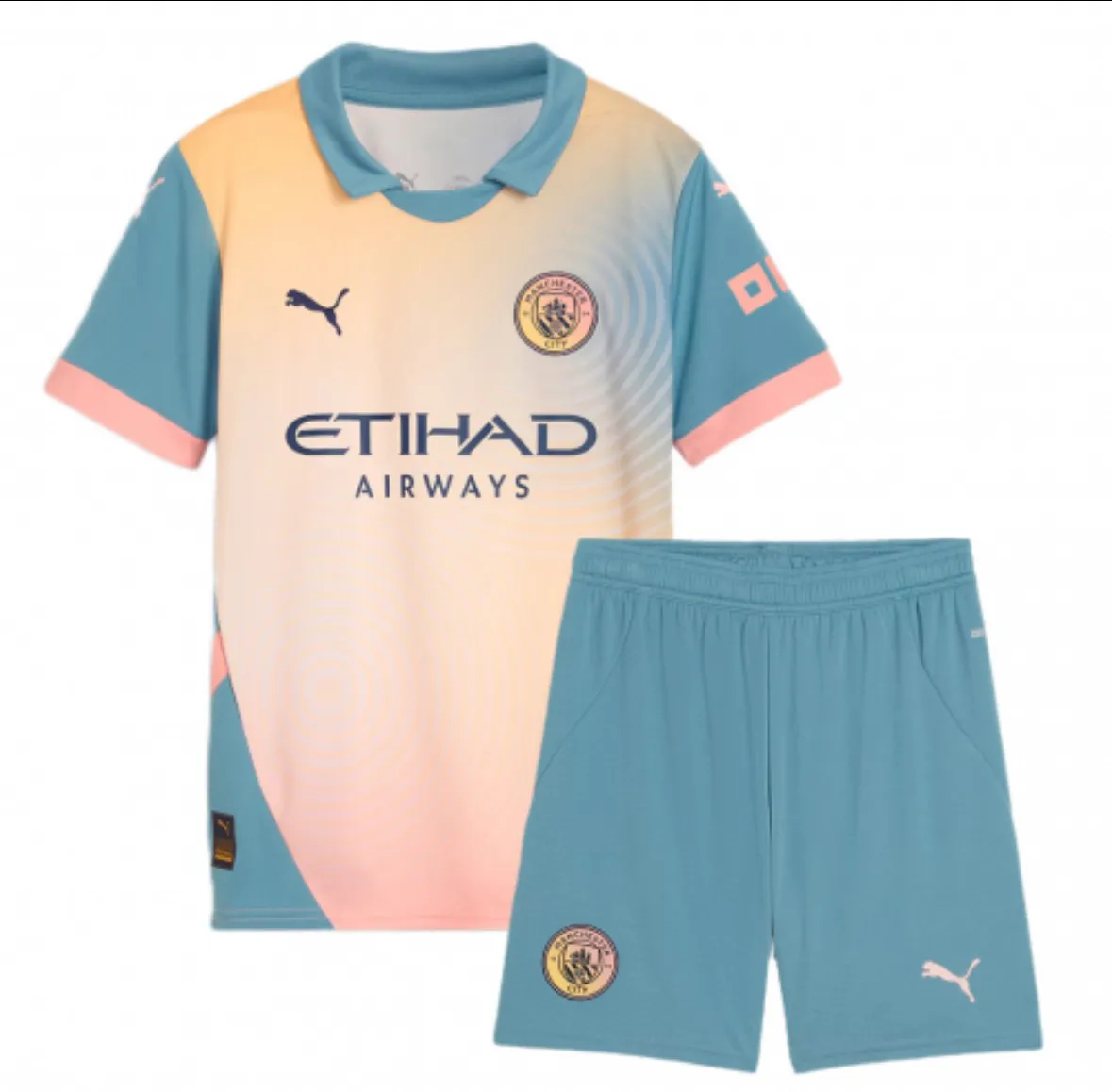 맨시티 오아시스 콜라보 반바지