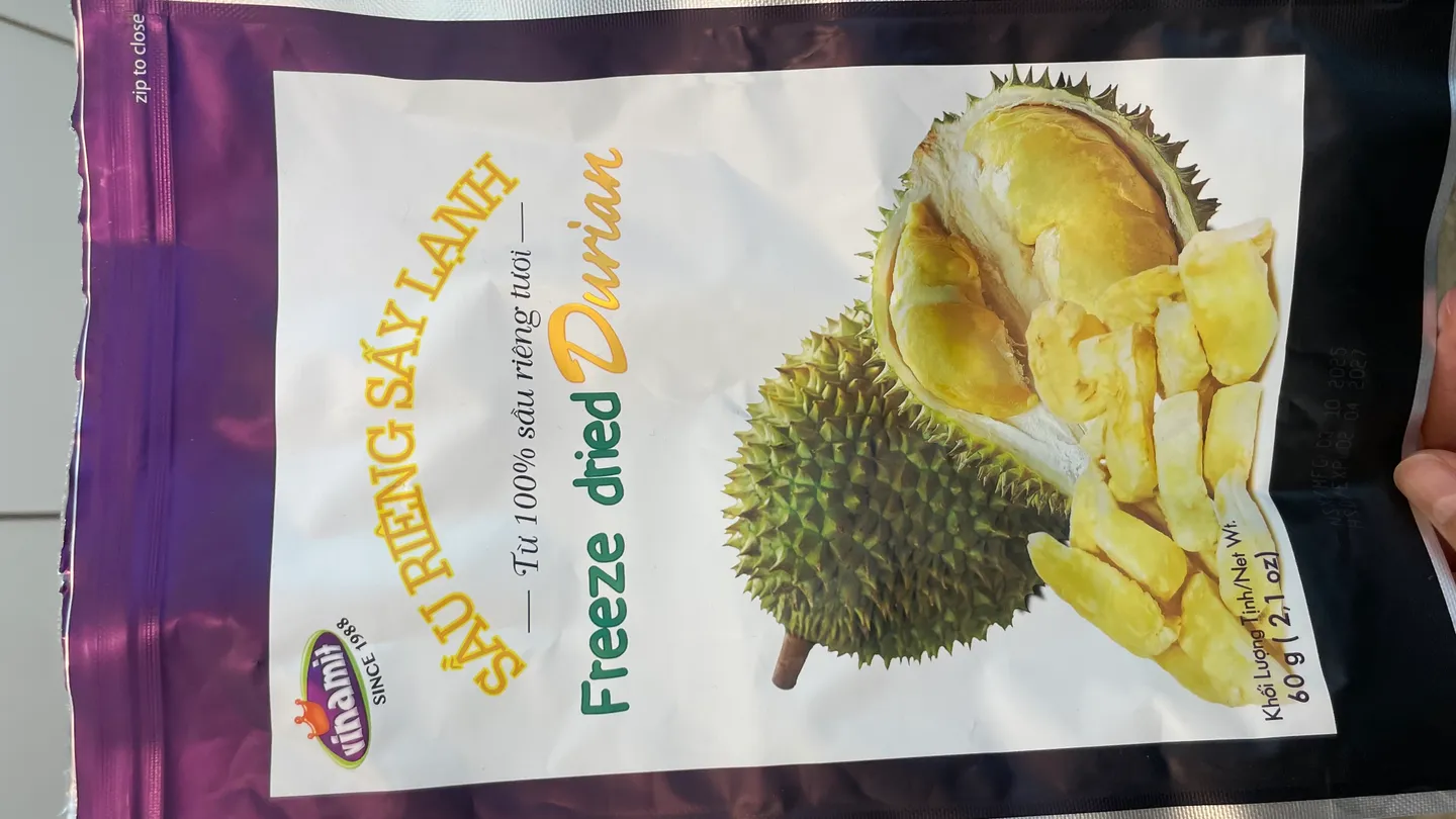 두리안 동결건조