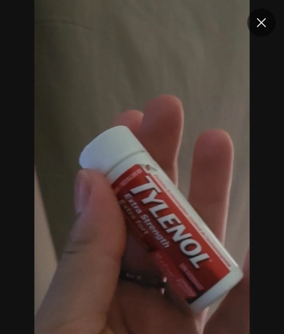 휴대용 타이레놀 