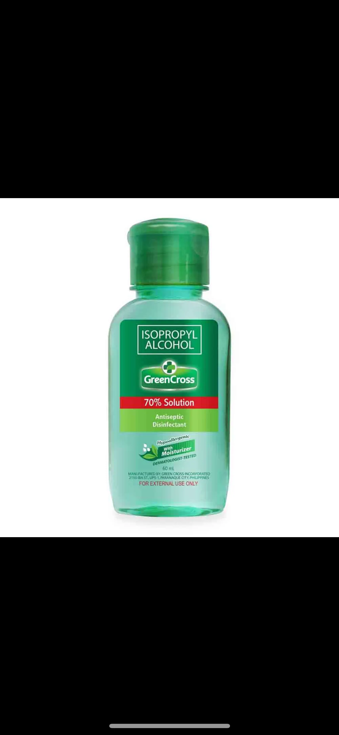 그린크로스 세니타이저 Greencross Isopropyl Alcohol
