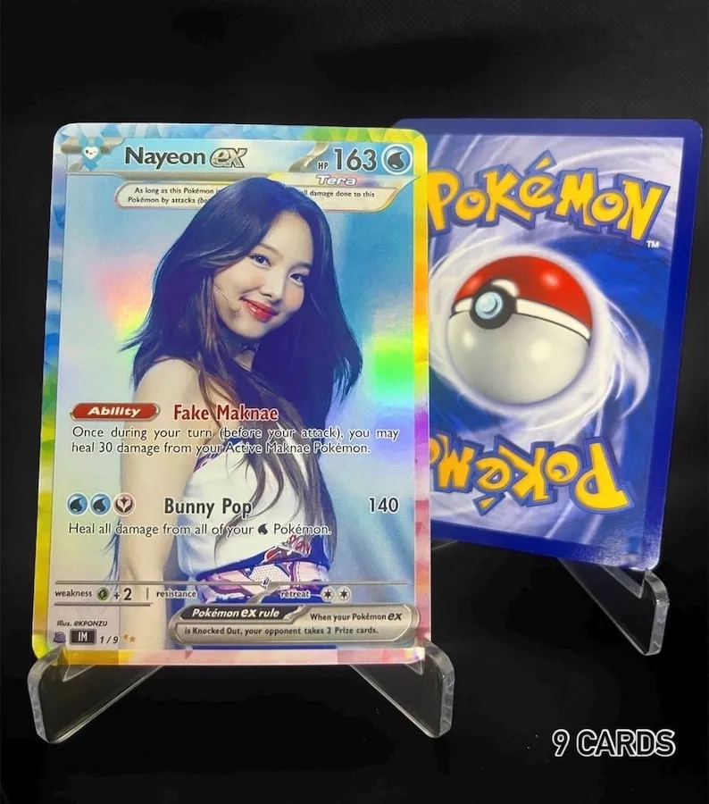 Twice Holographic KPOP GX Photocards