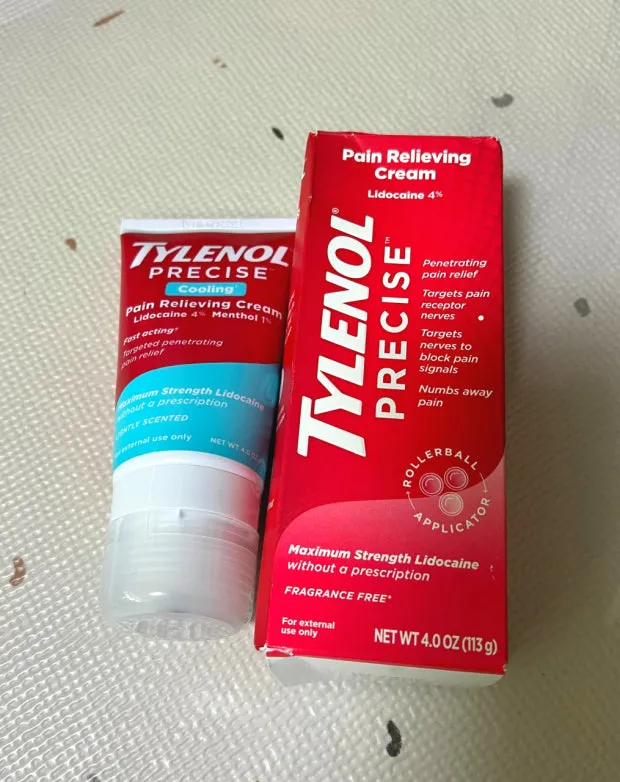 타이레놀 근육 크림