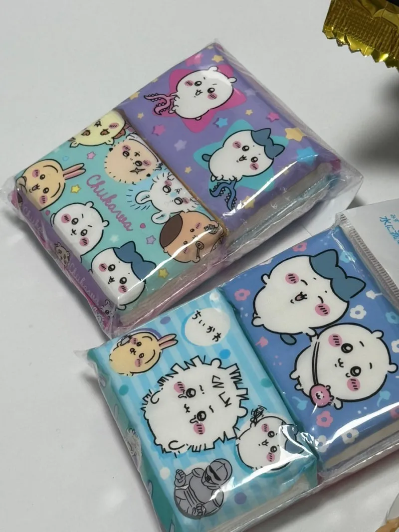 일본 캐릭터 미니 티슈