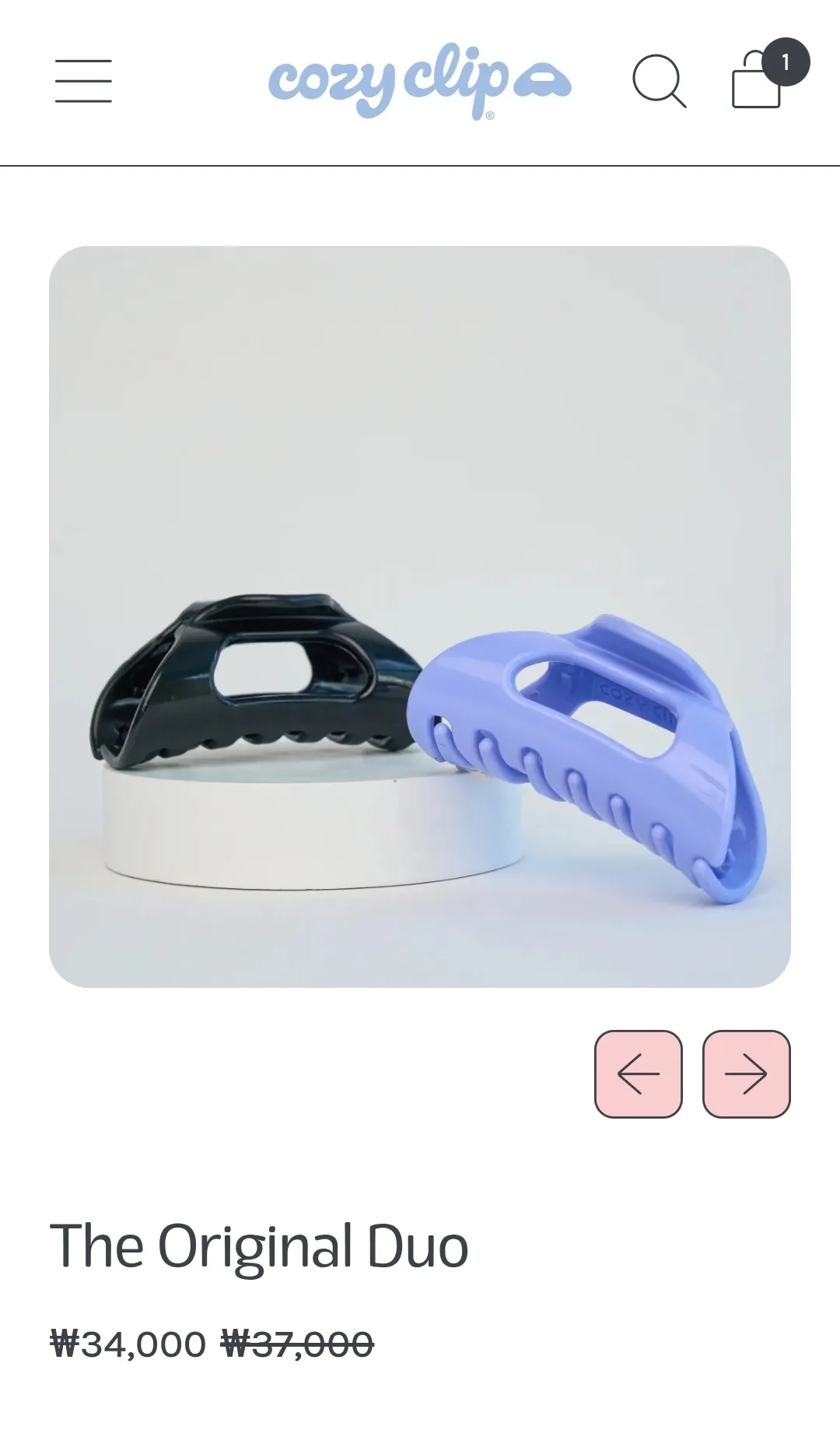 코지 클립 오리지널 듀오