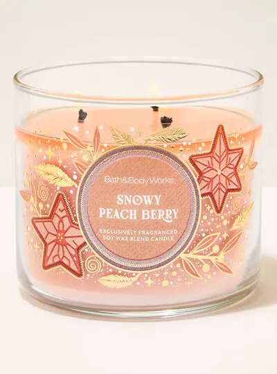 Bath and Body Works Snowy Peach Berry