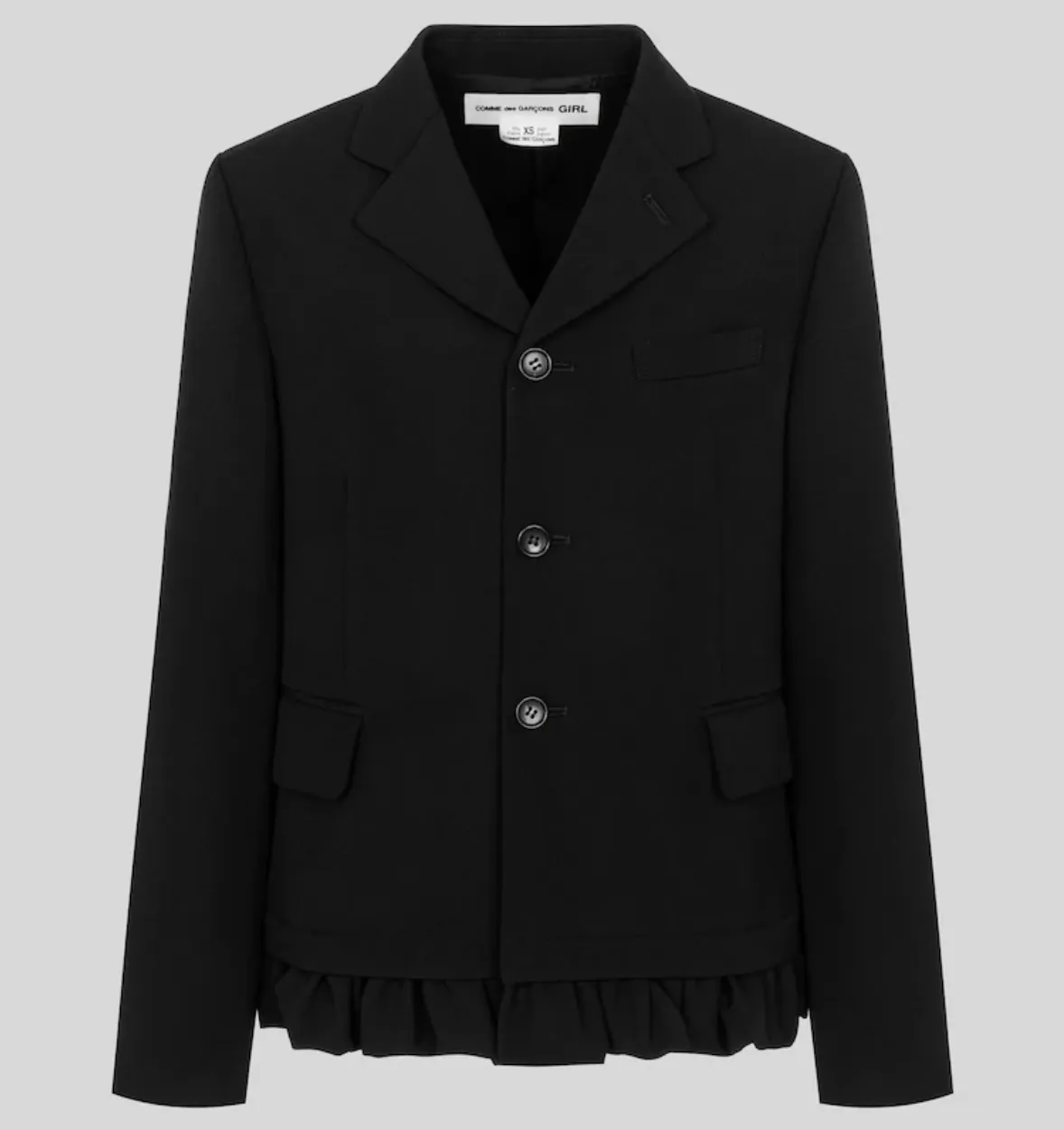 꼼데가르송 걸 자켓