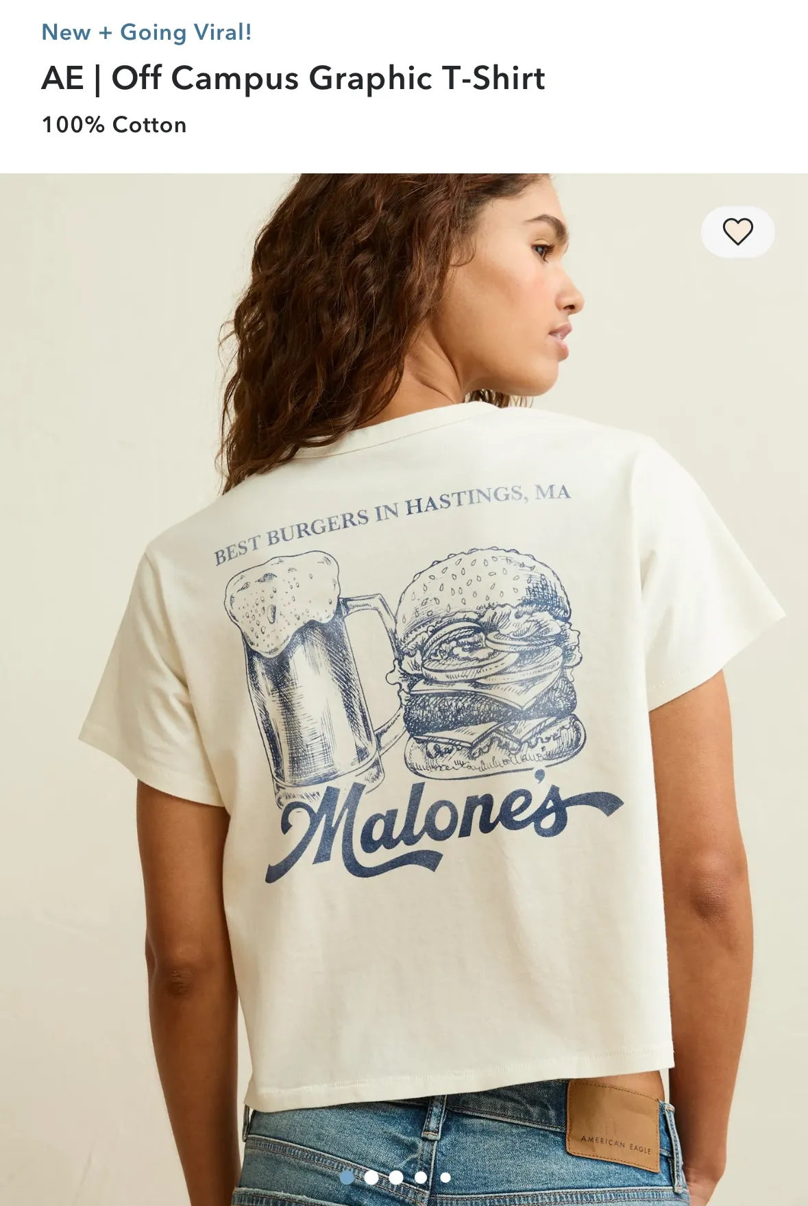 American eagle Off Campus Graphic T-Shirt