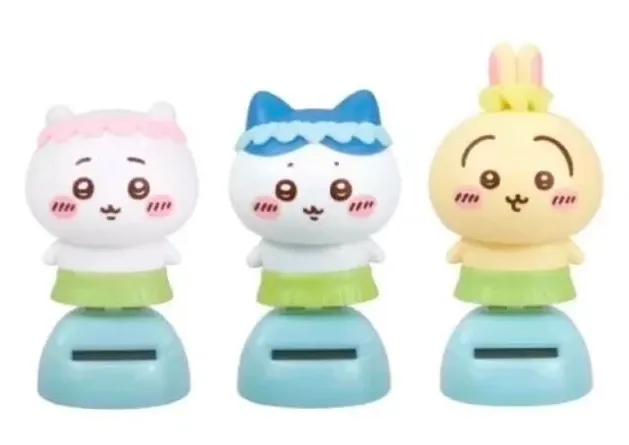 치이카와 솔라 유라유라 피규어 3종