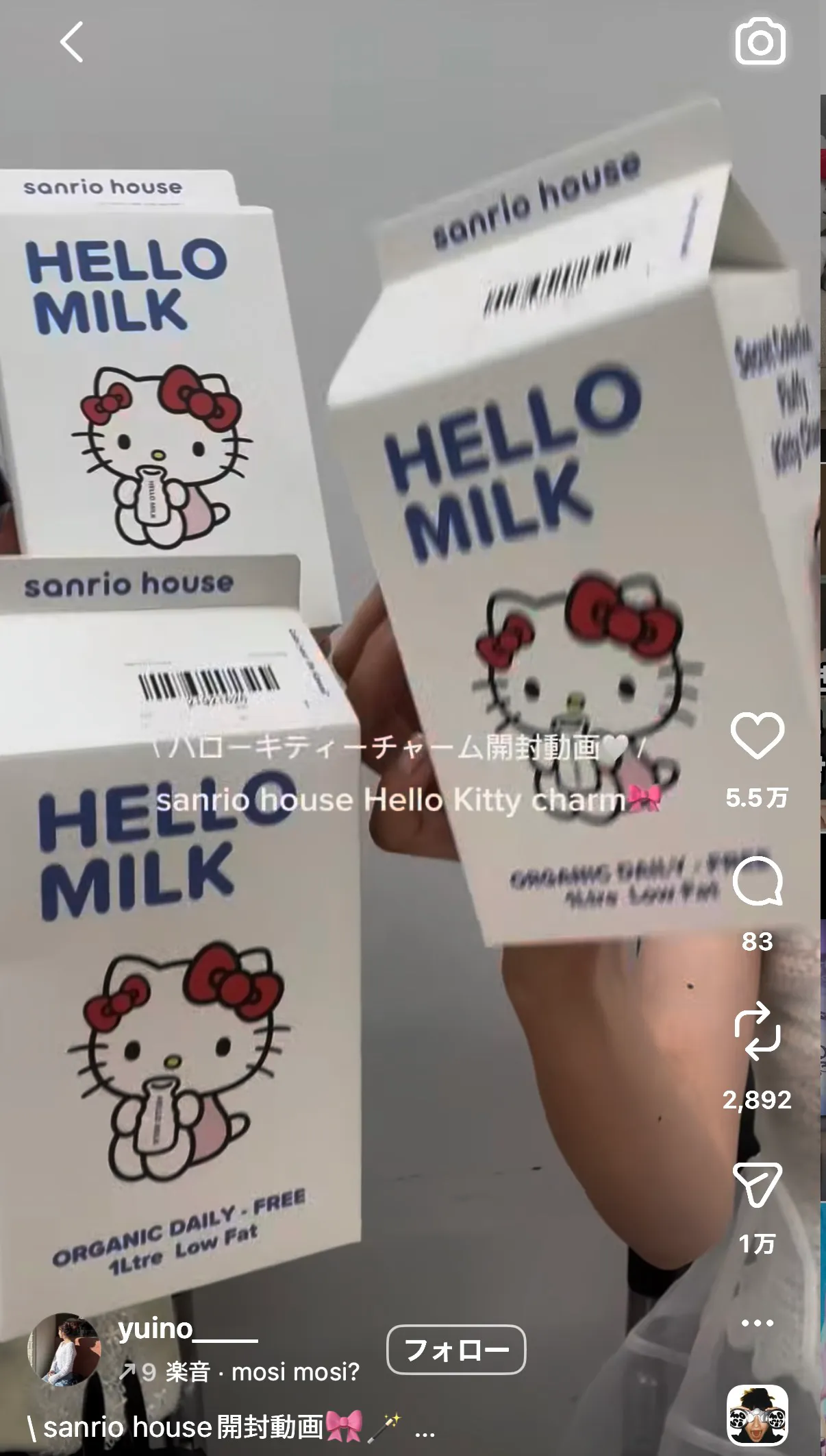 산리오 하우스 키티 인형