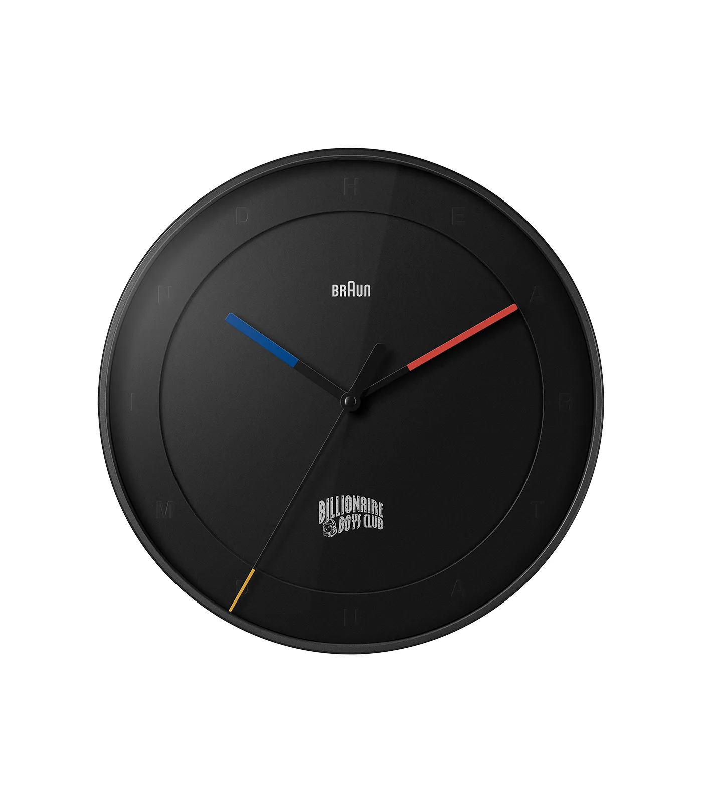 BRAUN X BILLIONAIRE BOYS CLUB ANALOGUE WALL CLOCK 