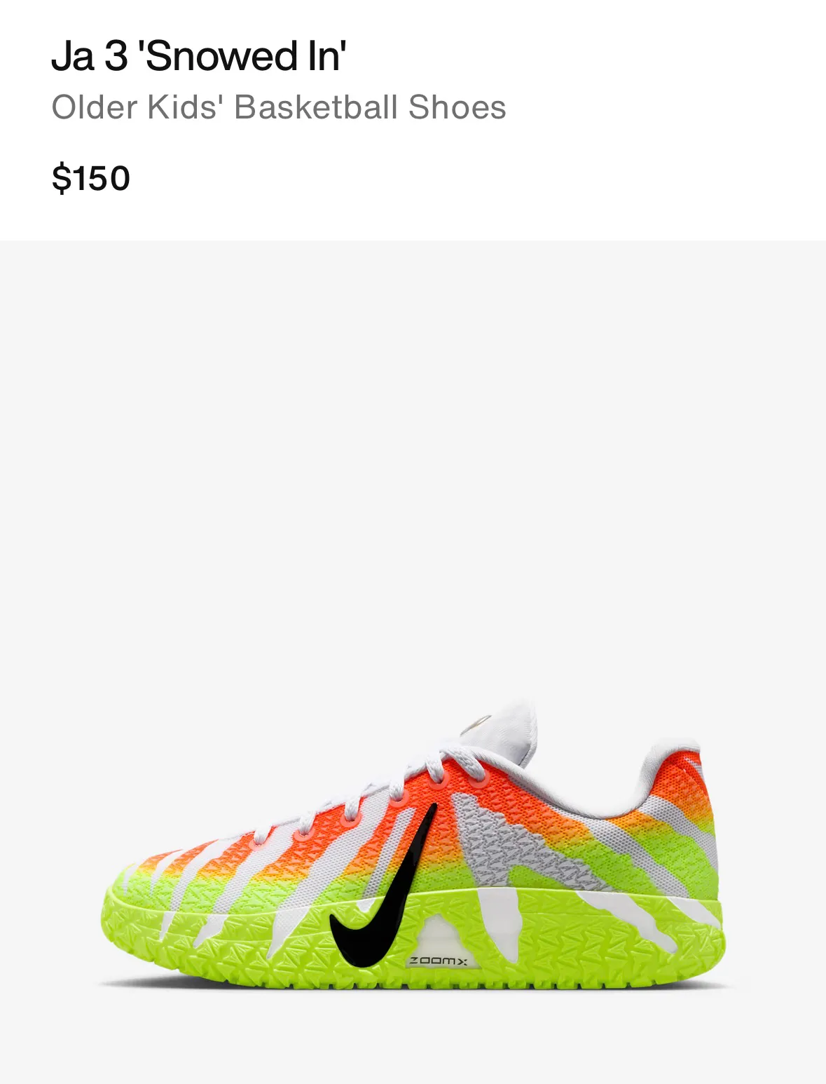 nike Ja 3 IM8692-100 (235)