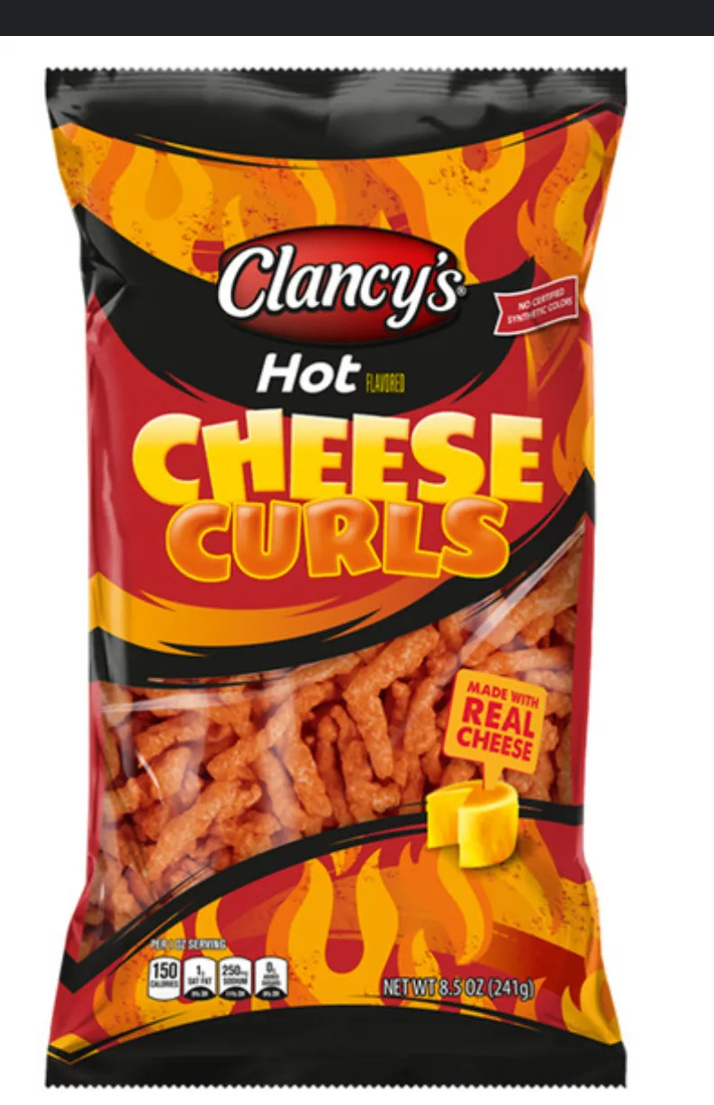 Clancys hot cheese curls