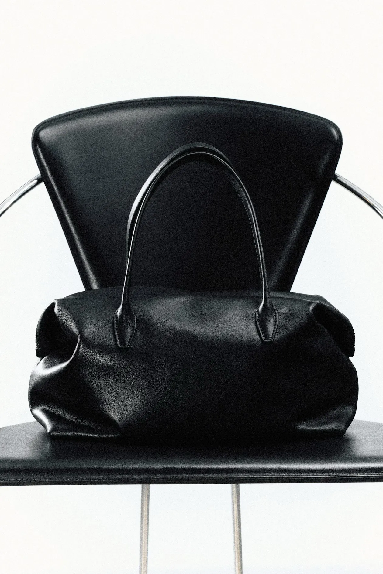 코스 cos SAC BOWLING MONTMARTRE - CUIR