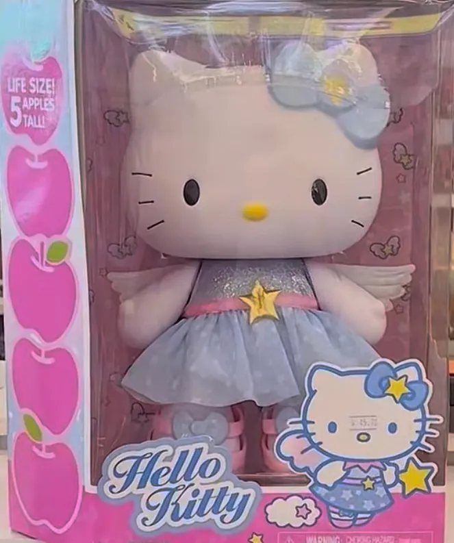 헬로키티 블루엔젤 피규어