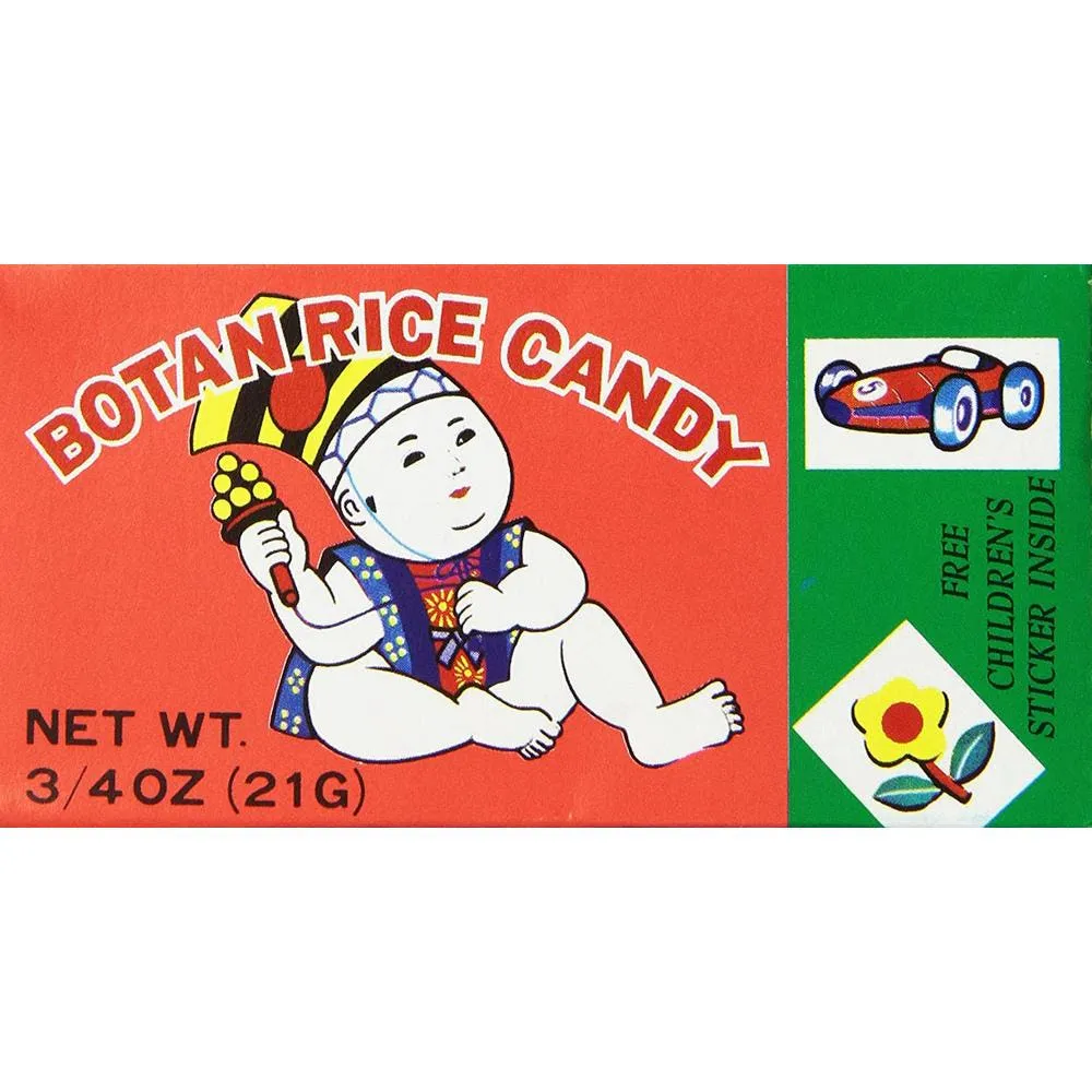 일본 보탄 라이스 캔디 botan rice candy